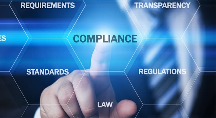 Compliance monitoring dashboard